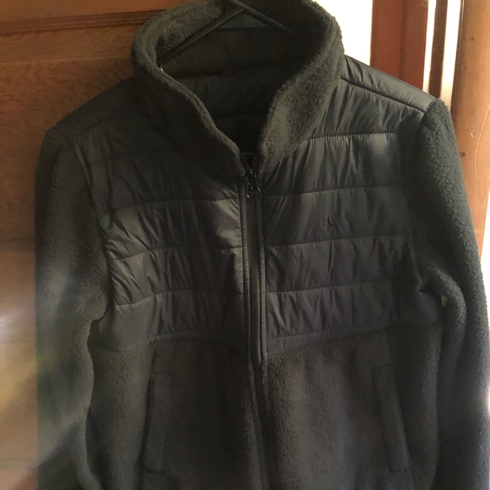 Zyia fleece jacket-black